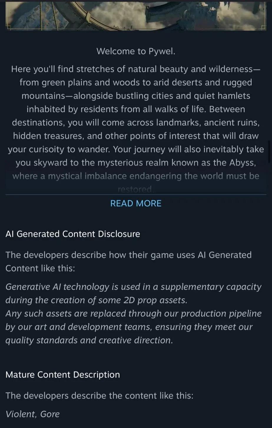 sports an AI content disclosure ...