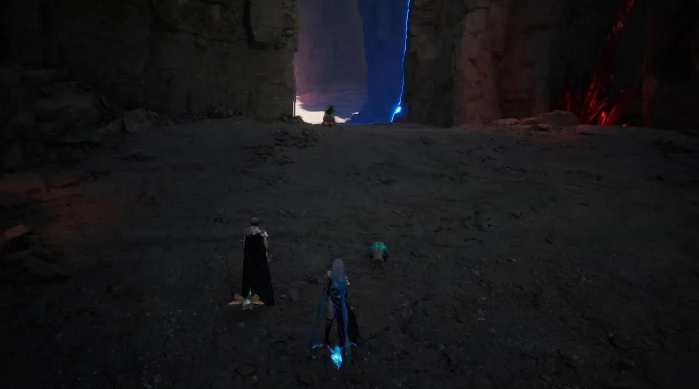 Berk's arena, stones marked