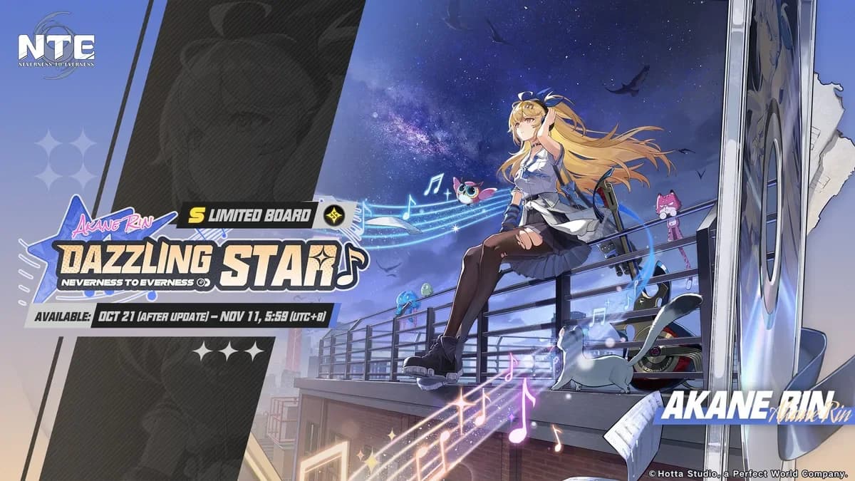 Neverness to Everness Akane Rin Far Side of the Moon Arc equipped in loadout