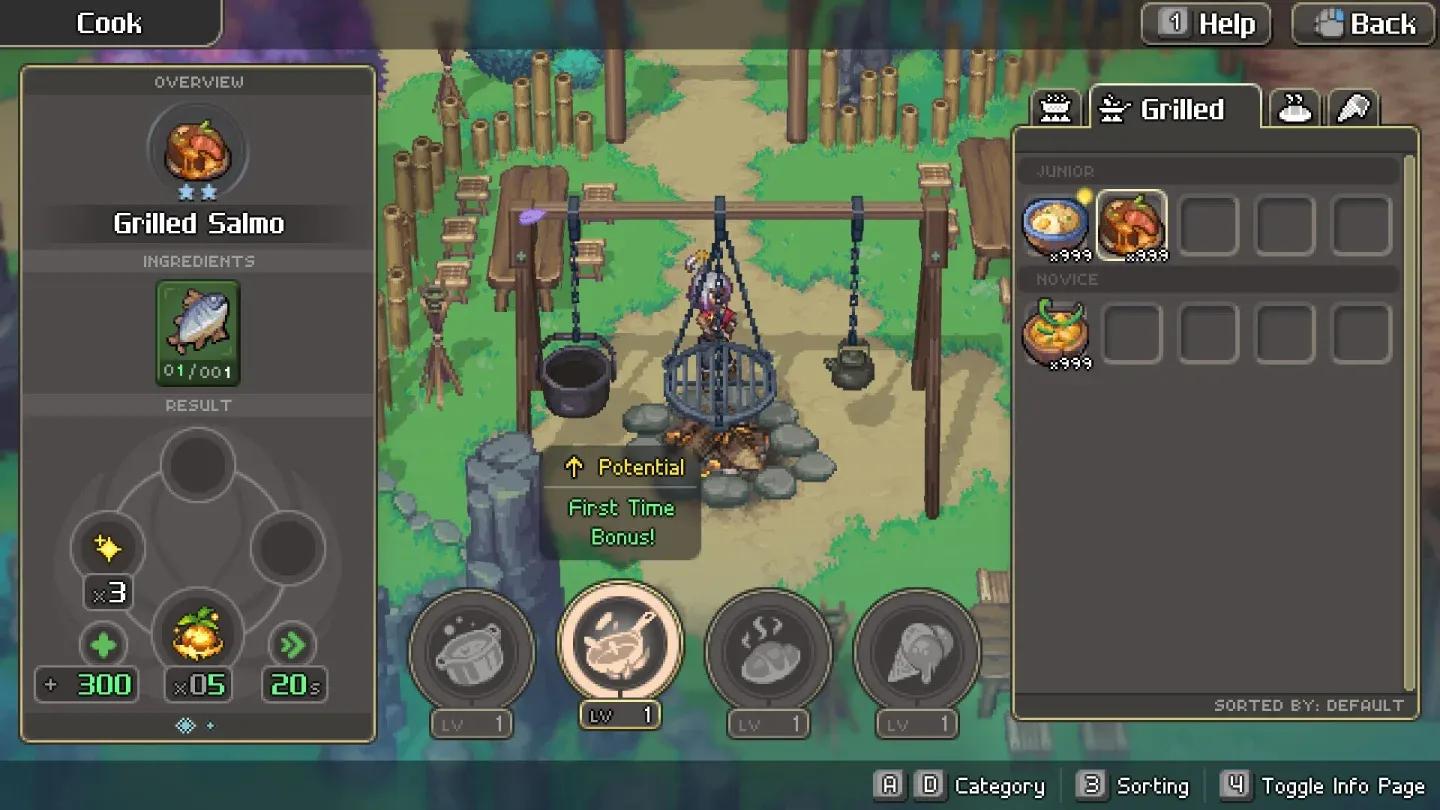 Weapon skill tree upgrade screen