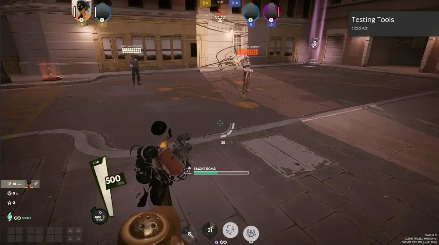 Smoke Bomb enables safe flanks