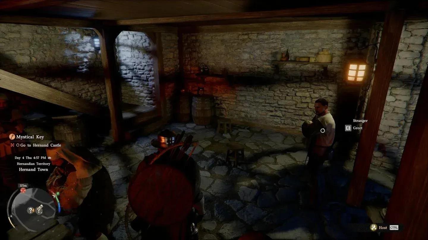 Ruins location in Steel Mountains