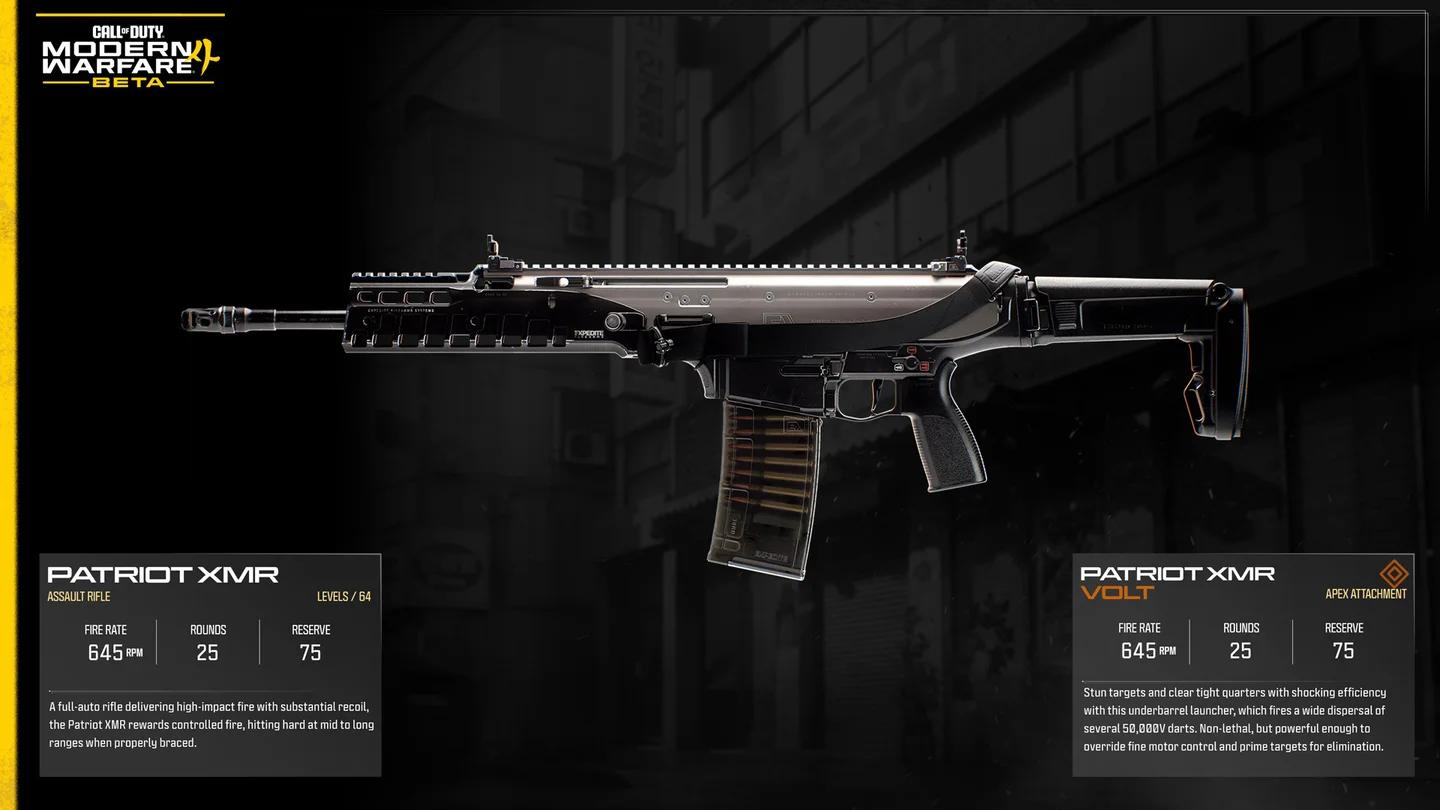 رشاش X-58 Nyx مع ملحق Void Apex مجهز في Gunsmith يظهر إحصائيات الذخيرة دون سرعة الصوت
