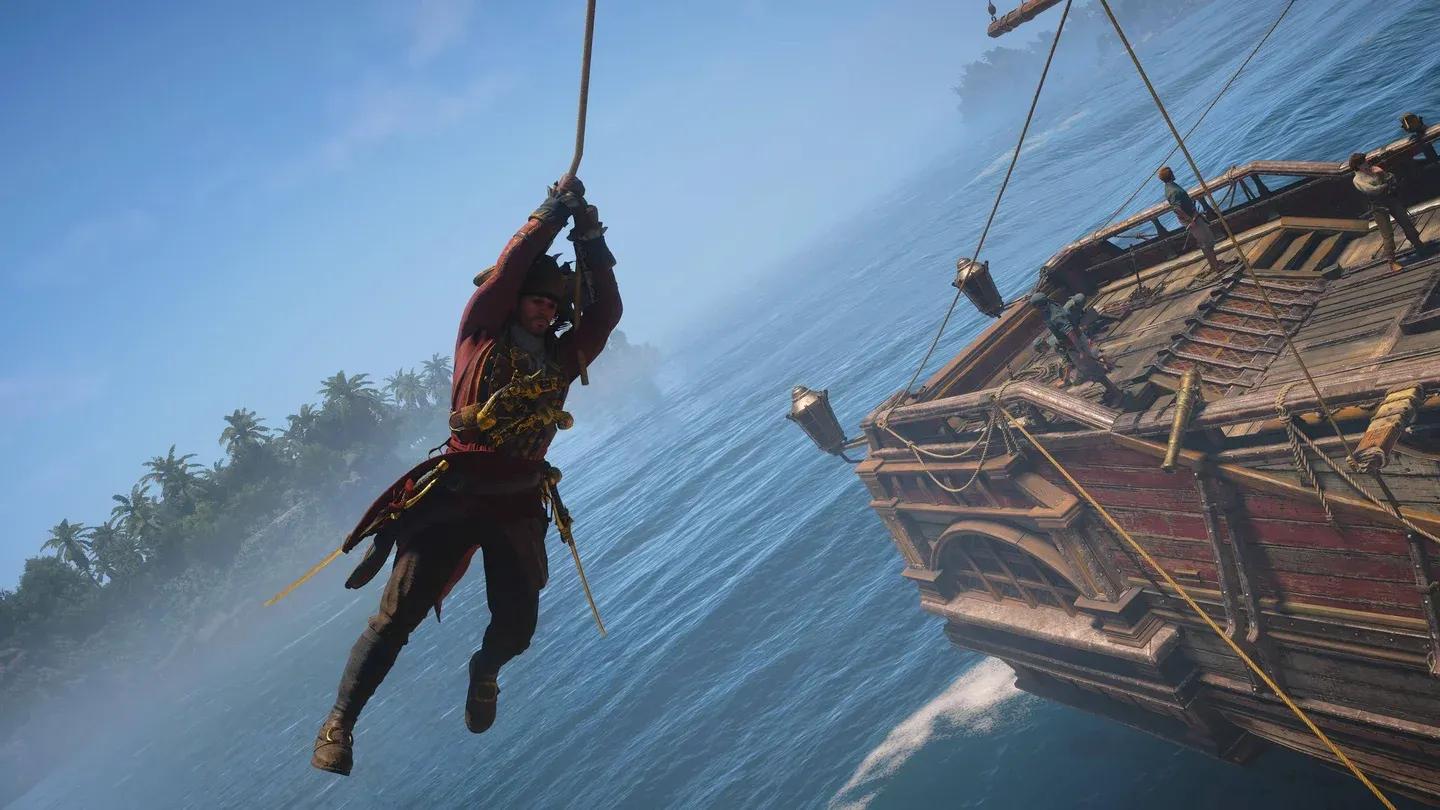 Wings of the Tempest Sails equipped