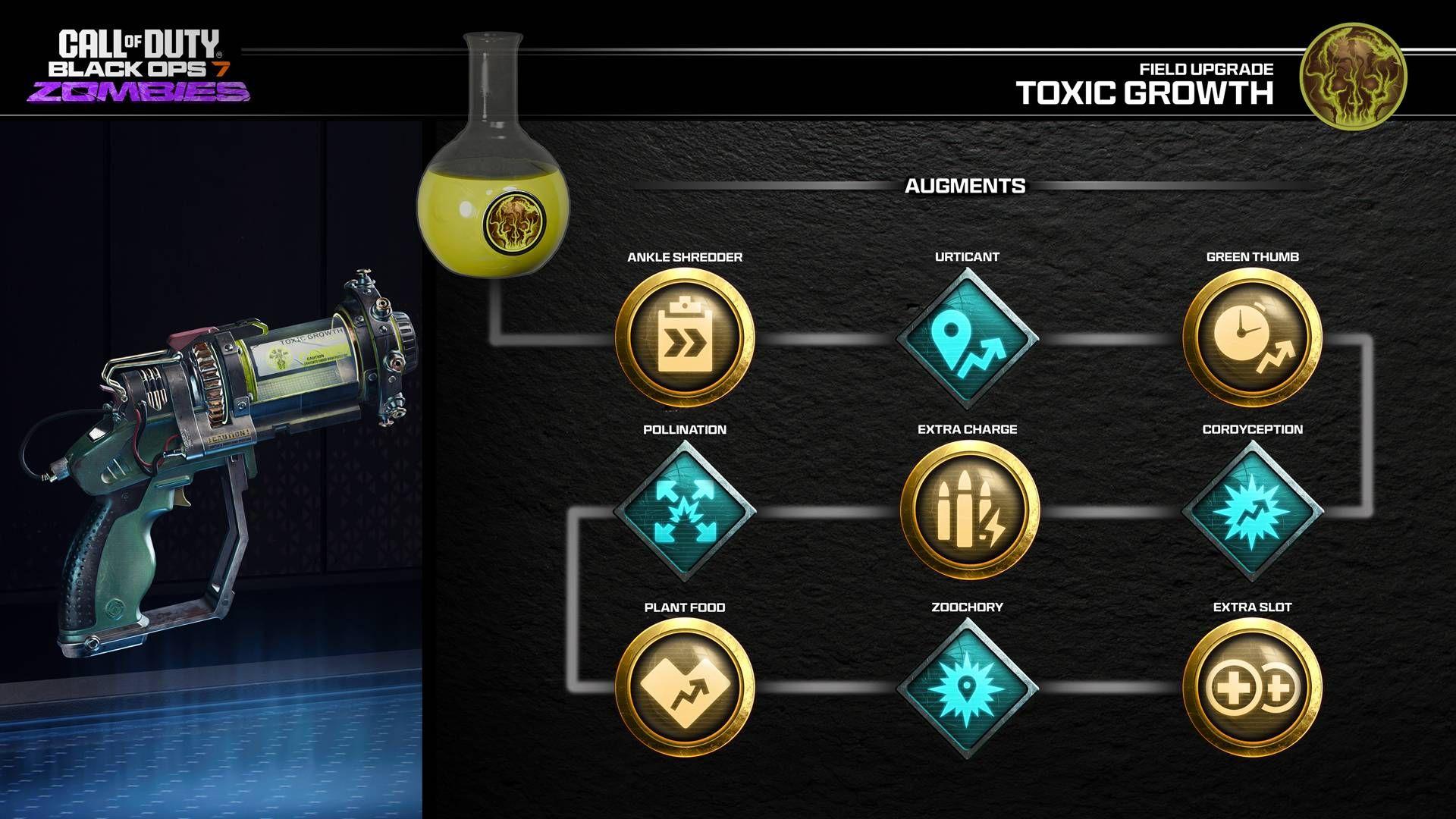 Field upgrade selection optimized for aggressive playstyles