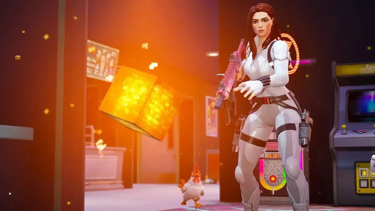 Chaos Cube floating near POI