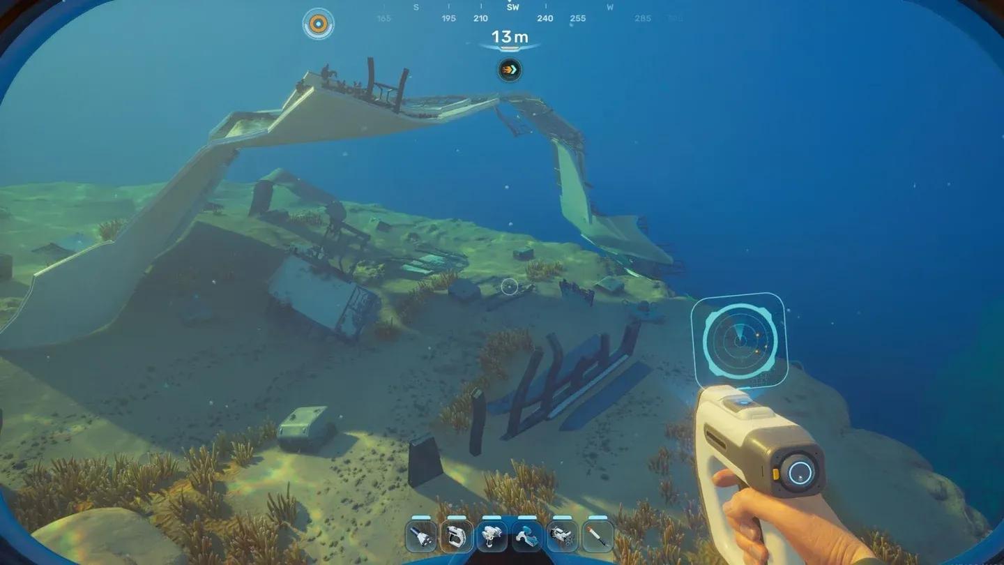 Cicada Wreck blueprint location