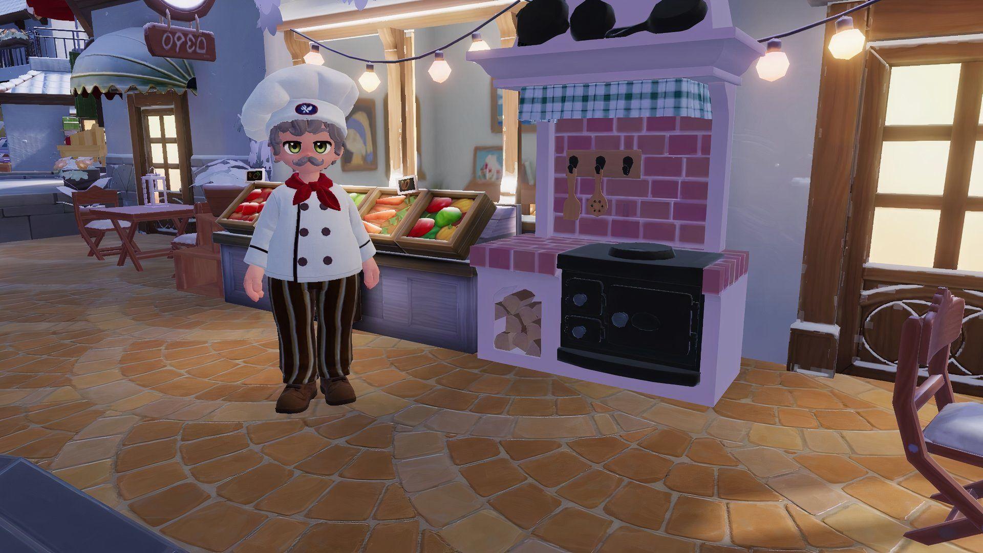 Blueberry jam cooking interface