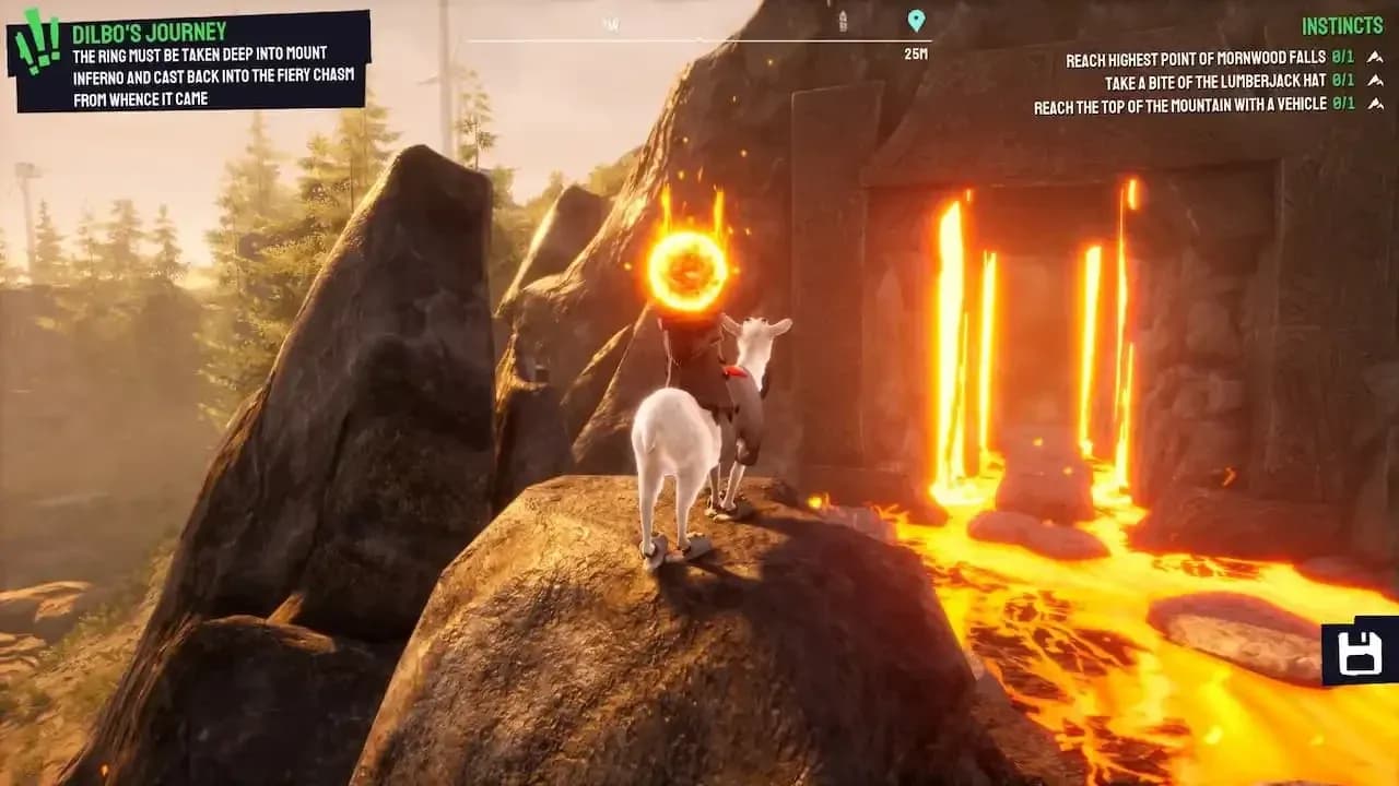 Open world goat chaos