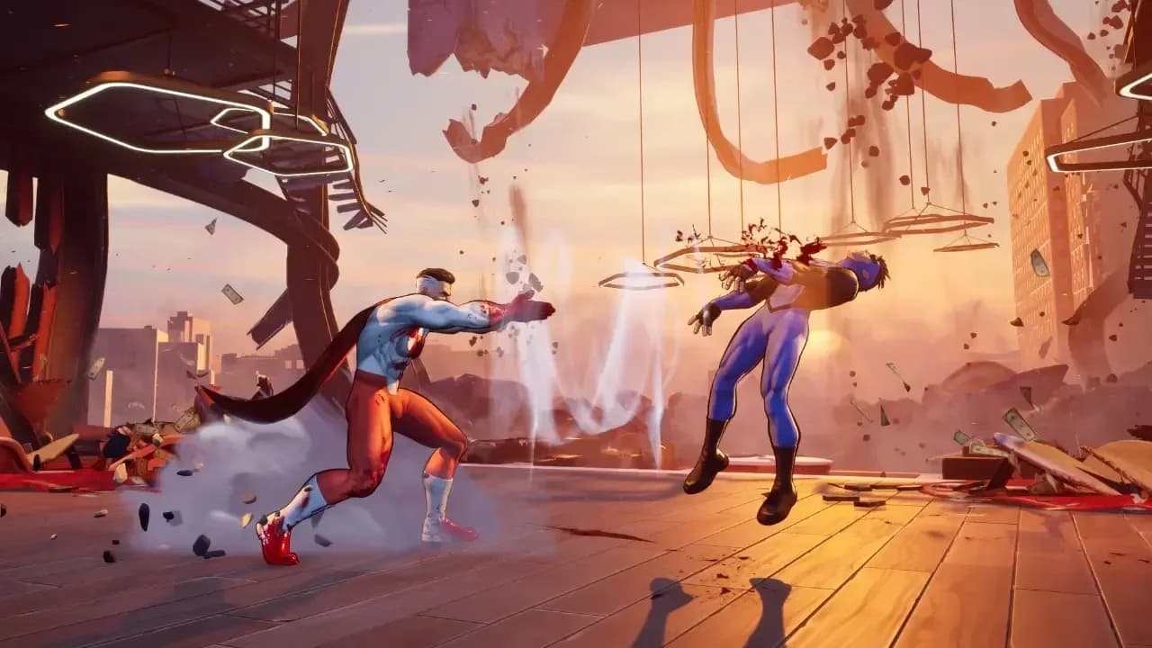 Omni-Man beta exclusive costume