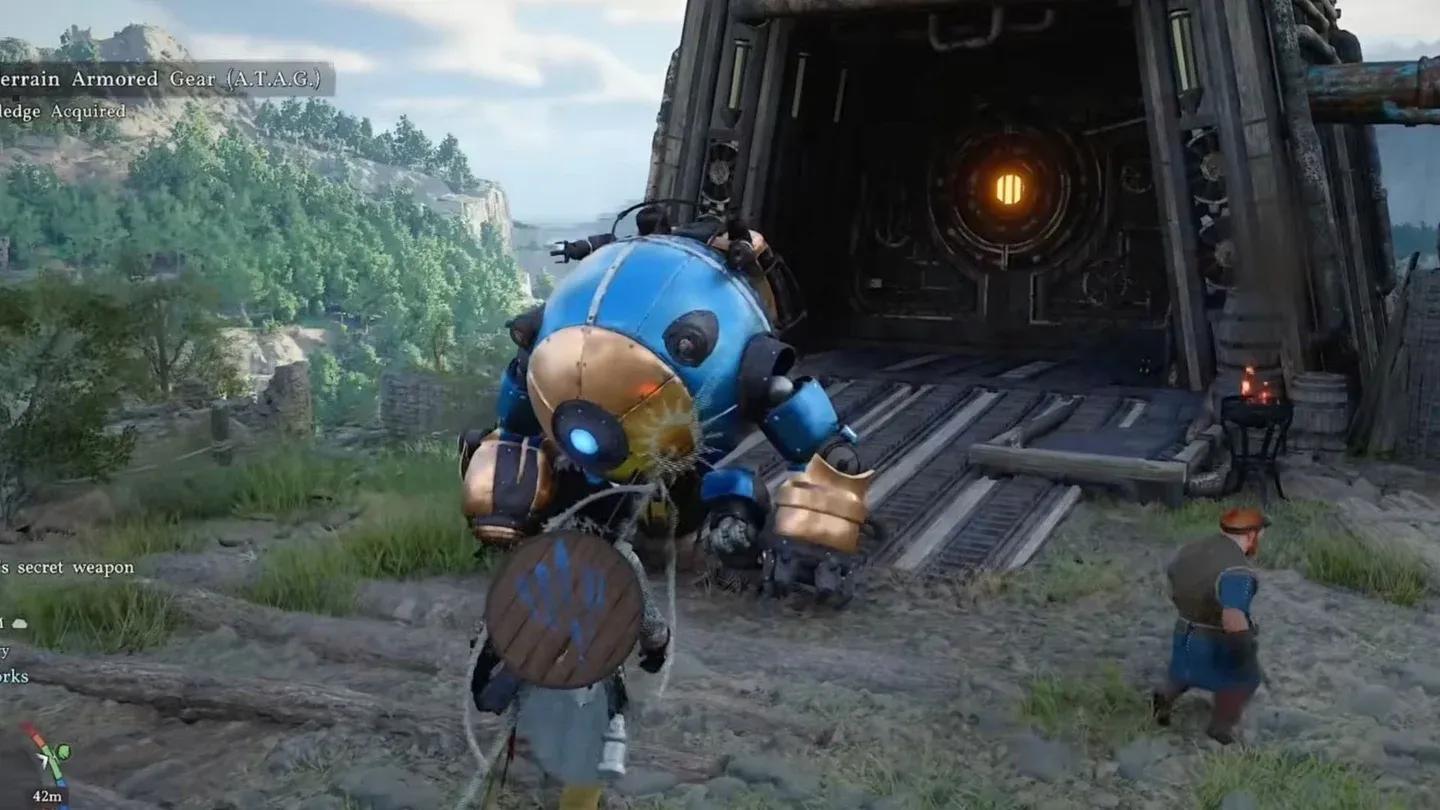 Blueprint chest in Marni's Lab