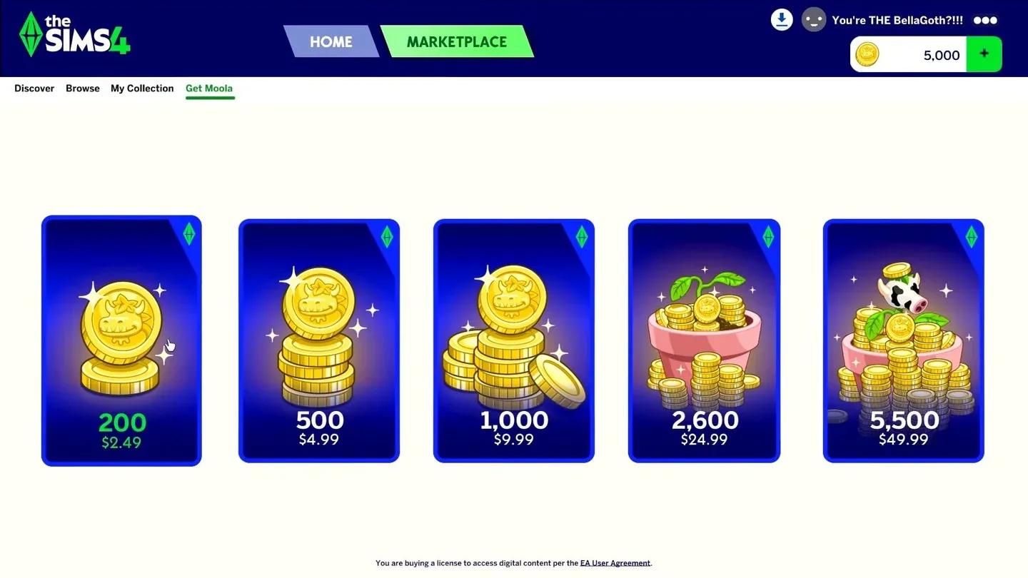 Maker Pack CAS item selection