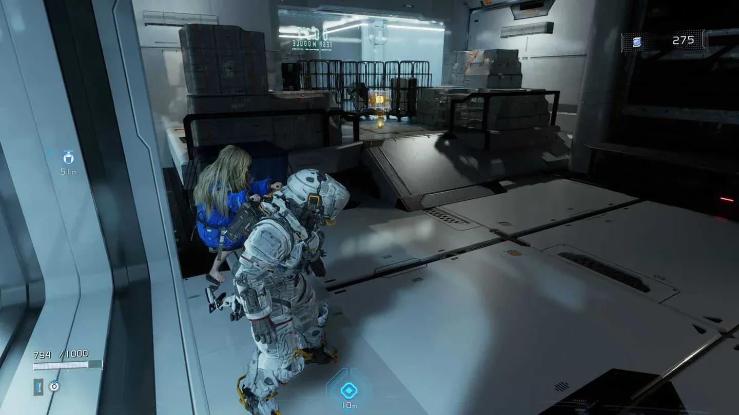 Main Control Lobby route