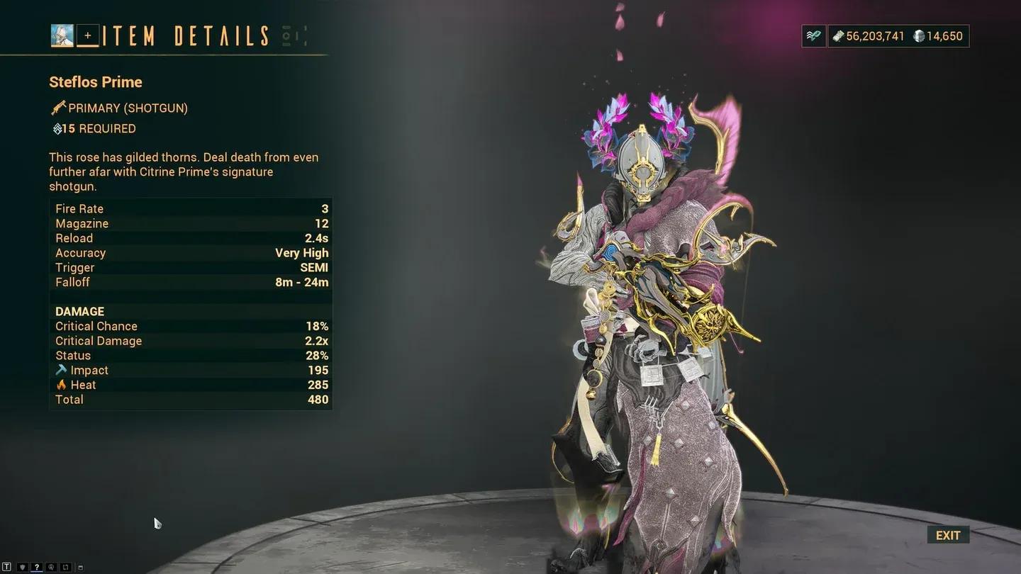 Steflos Prime mod configuration