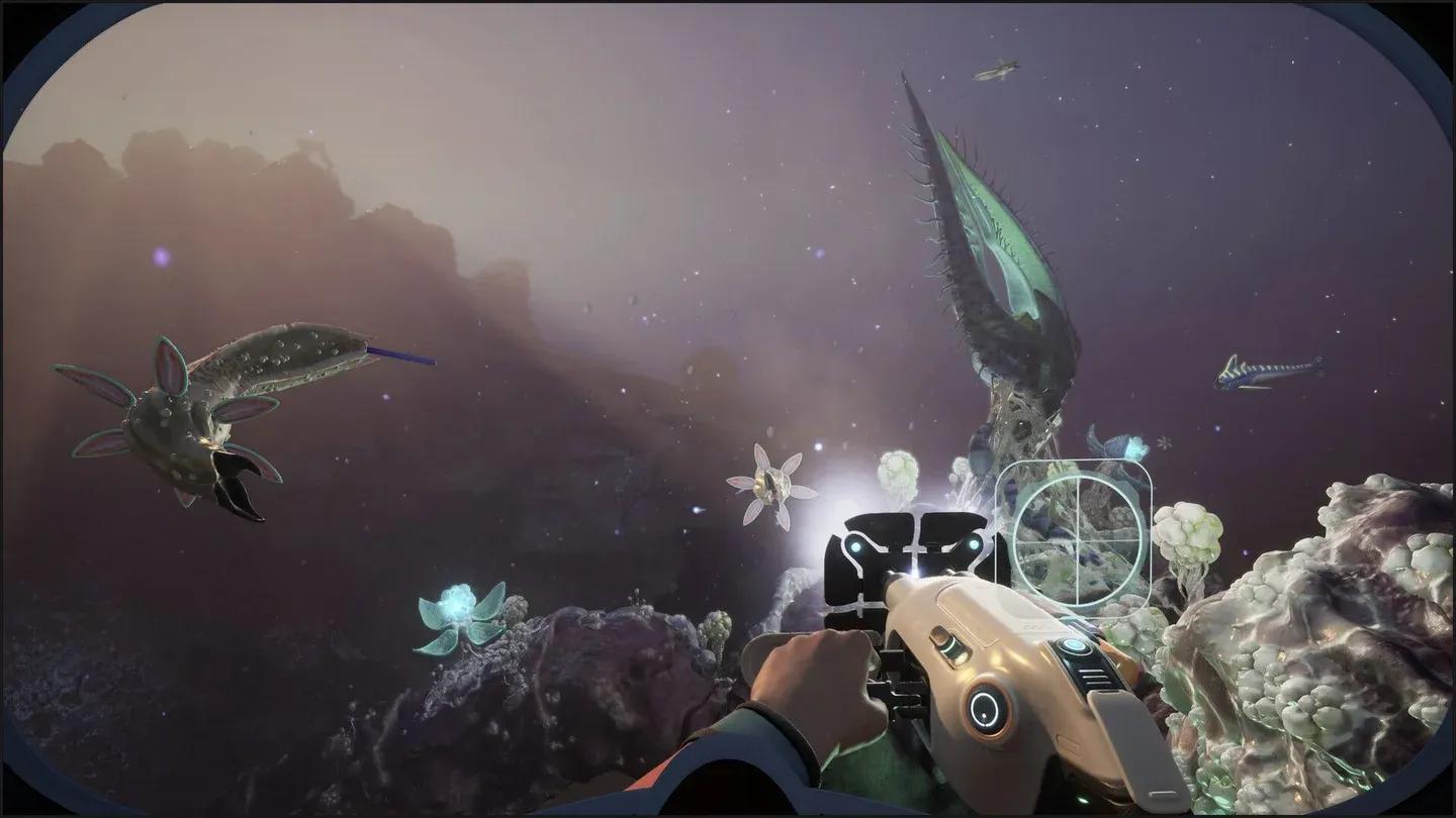 Hostile fauna in Subnautica 2