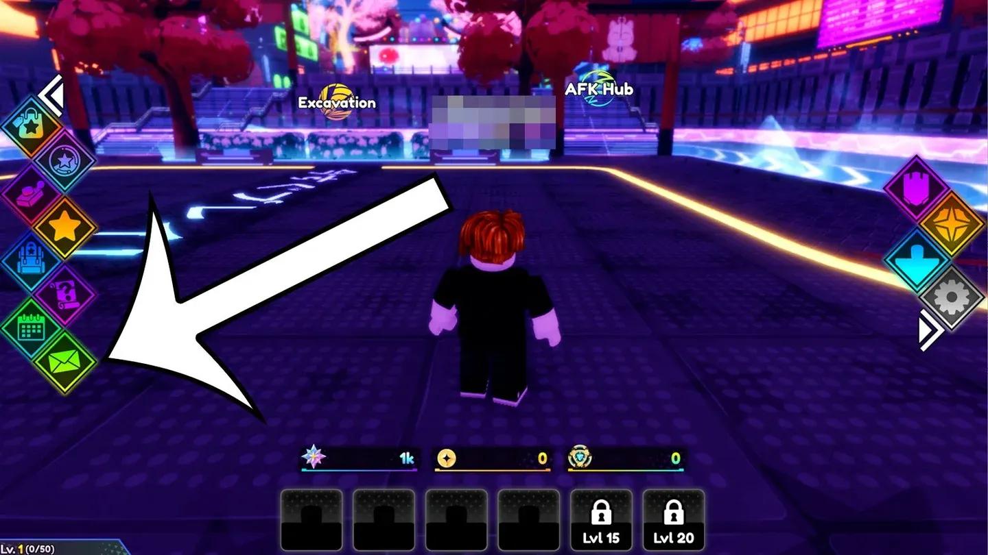 Ubicación del botón de Noticias en el juego