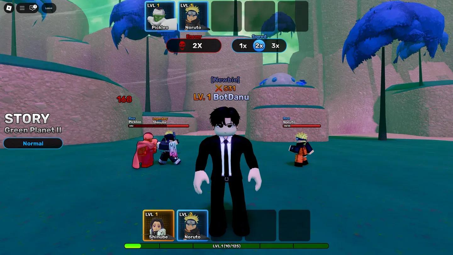 Penempatan unit di Story Mode