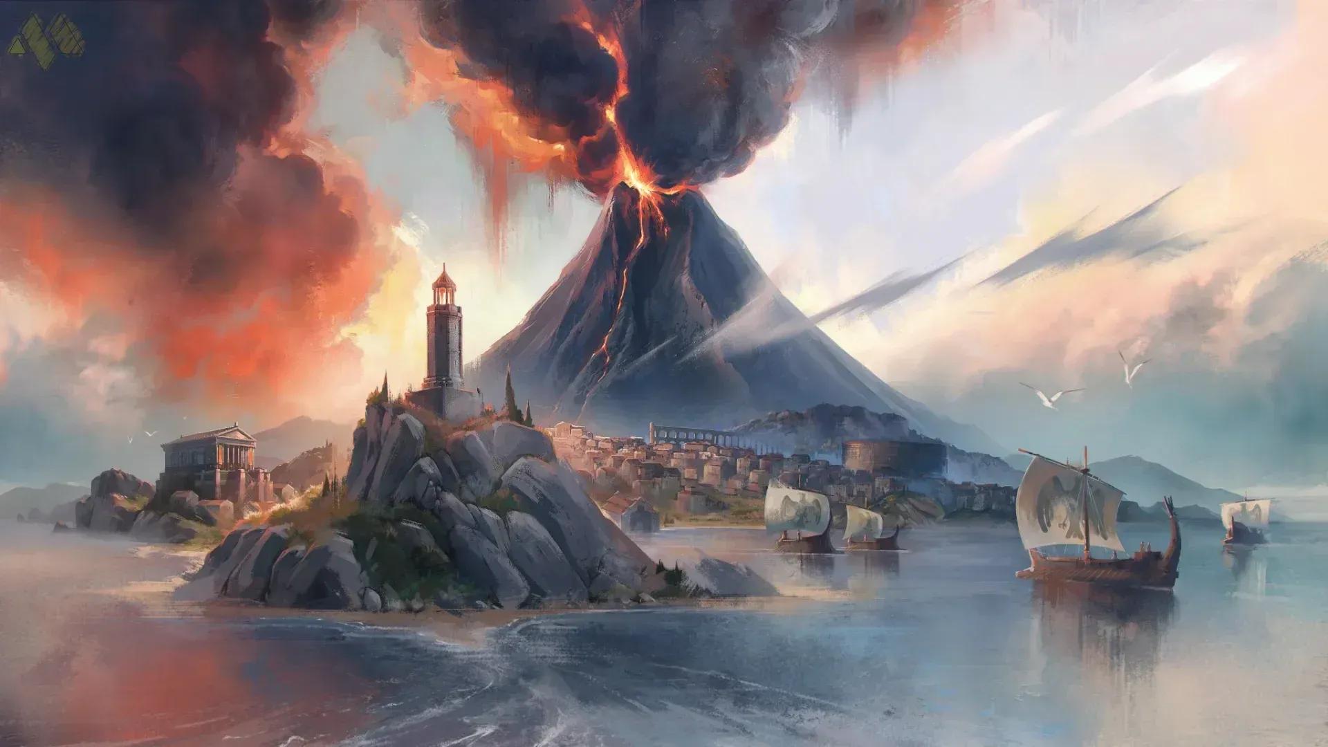 Anno 117 Prophecies of Ash DLC: Volcano Island Arrives April 23 | GAMES.GG