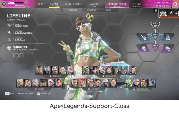 Apex Legends Classes Guide: Understanding Every Legend Class content image
