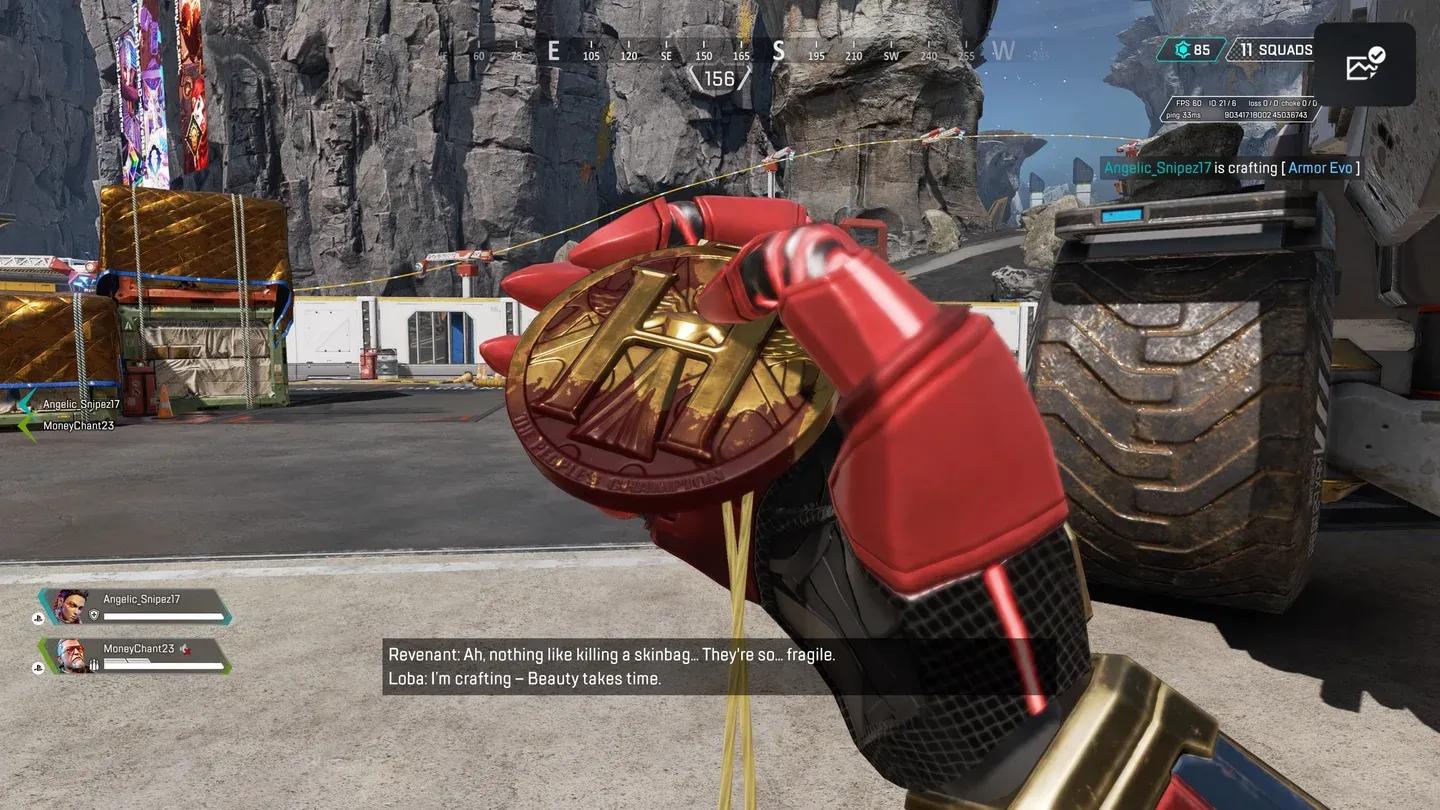 Forged Shadows shroud active