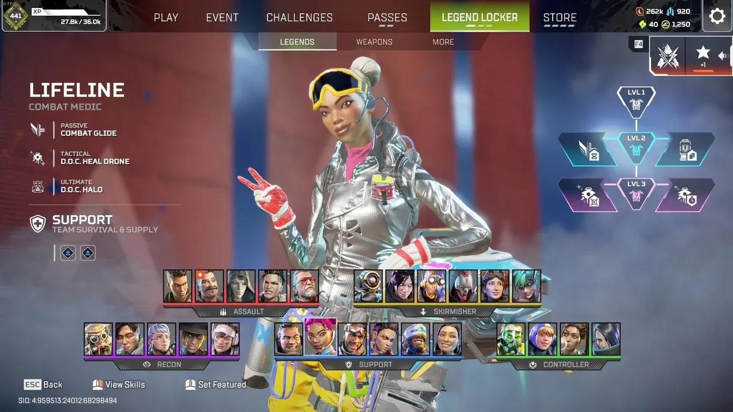 Lifeline's reworked ability kit