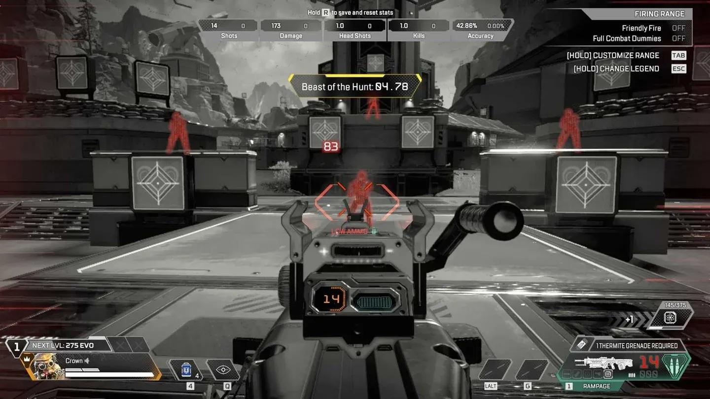 Bloodhound scan in active fight