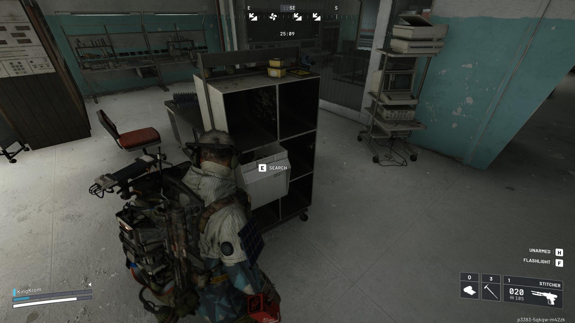 Control room locations highlighted