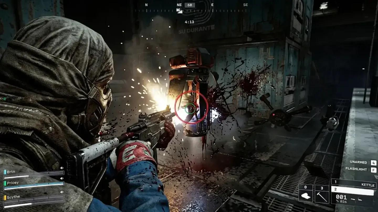 Target rear thrusters first