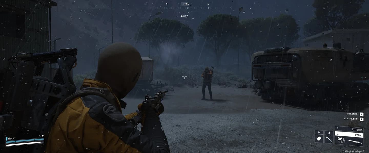 Arc raiders pve ARC enemy patrol encounter during raid