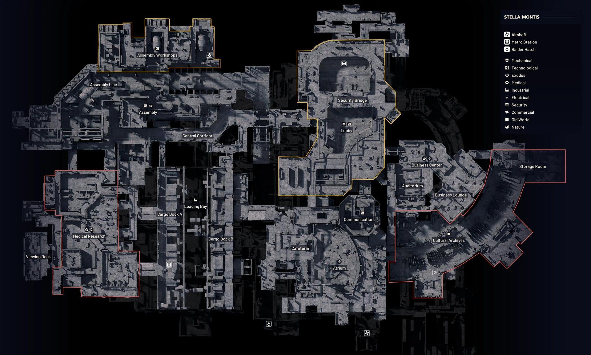 Exodus loot spawn locations