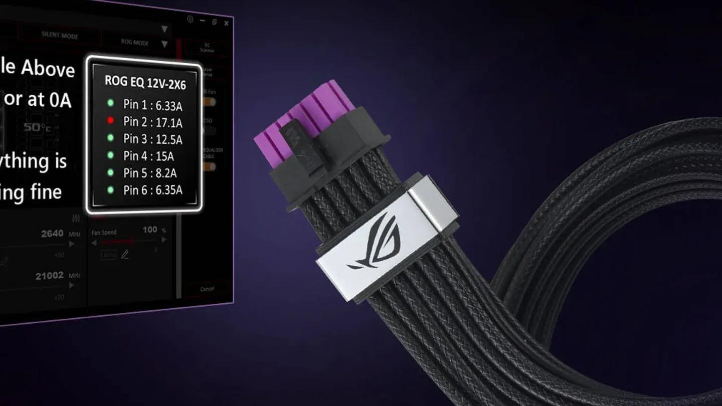 Asus GPU cable to avoid molten ports ...