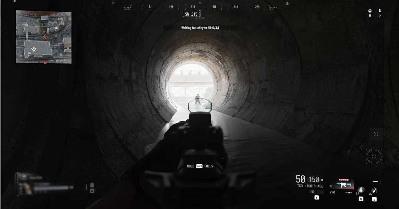 Axion gunsmith loadout screen in MW4 showing attachment slots