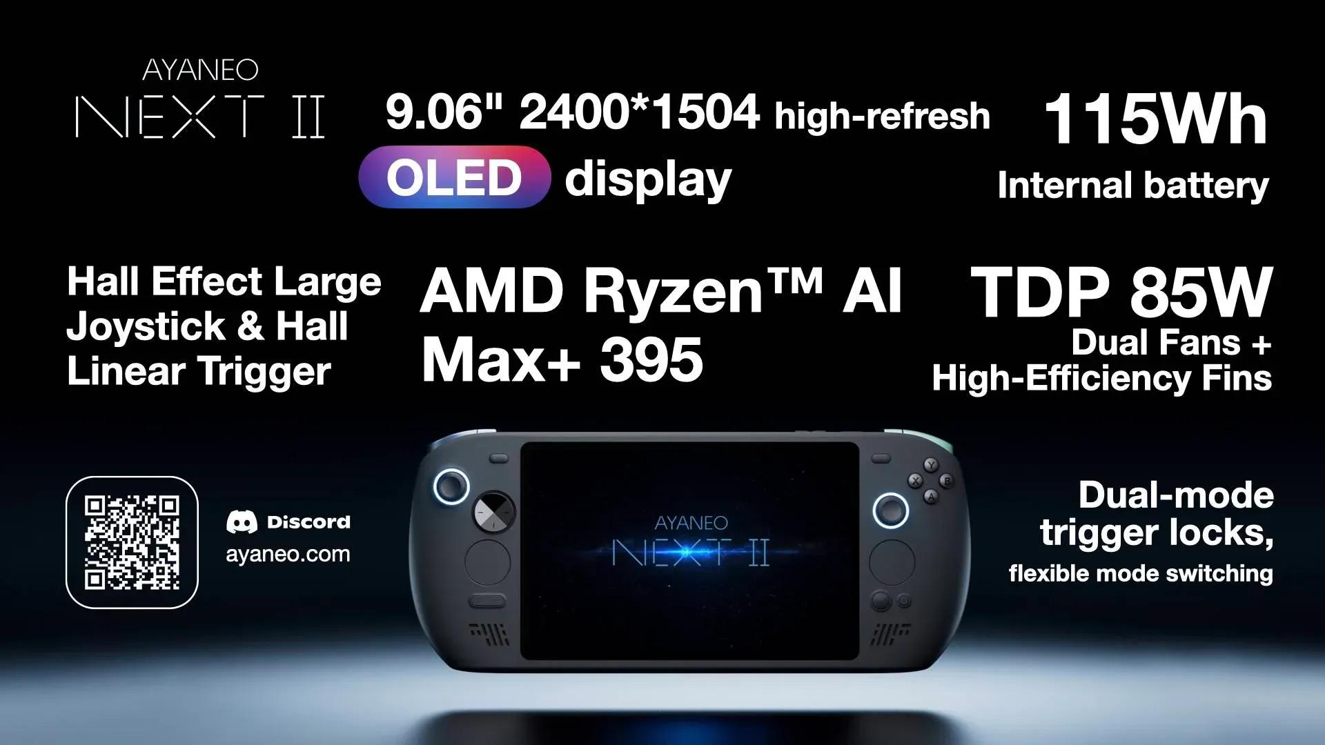 AYANEO NEXT II — The All-New Flagship Windows Handheld for the Future Officially Unveiled… - AYANEO