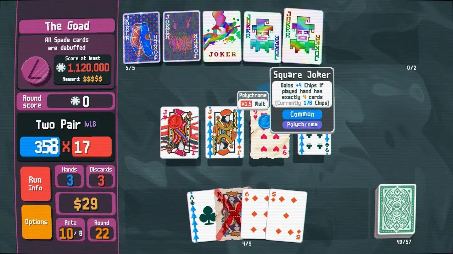 Balatro's multiplier system