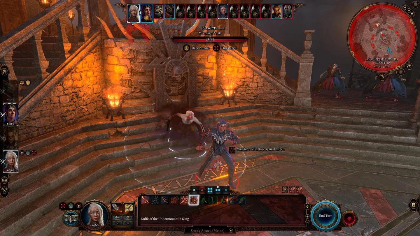 Ambush rooftop positioning