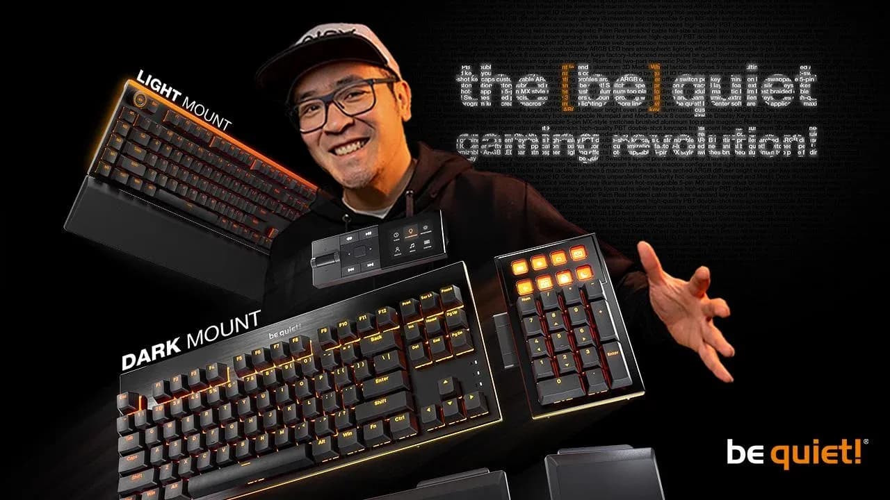 Gaming Keyboards by be quiet ...