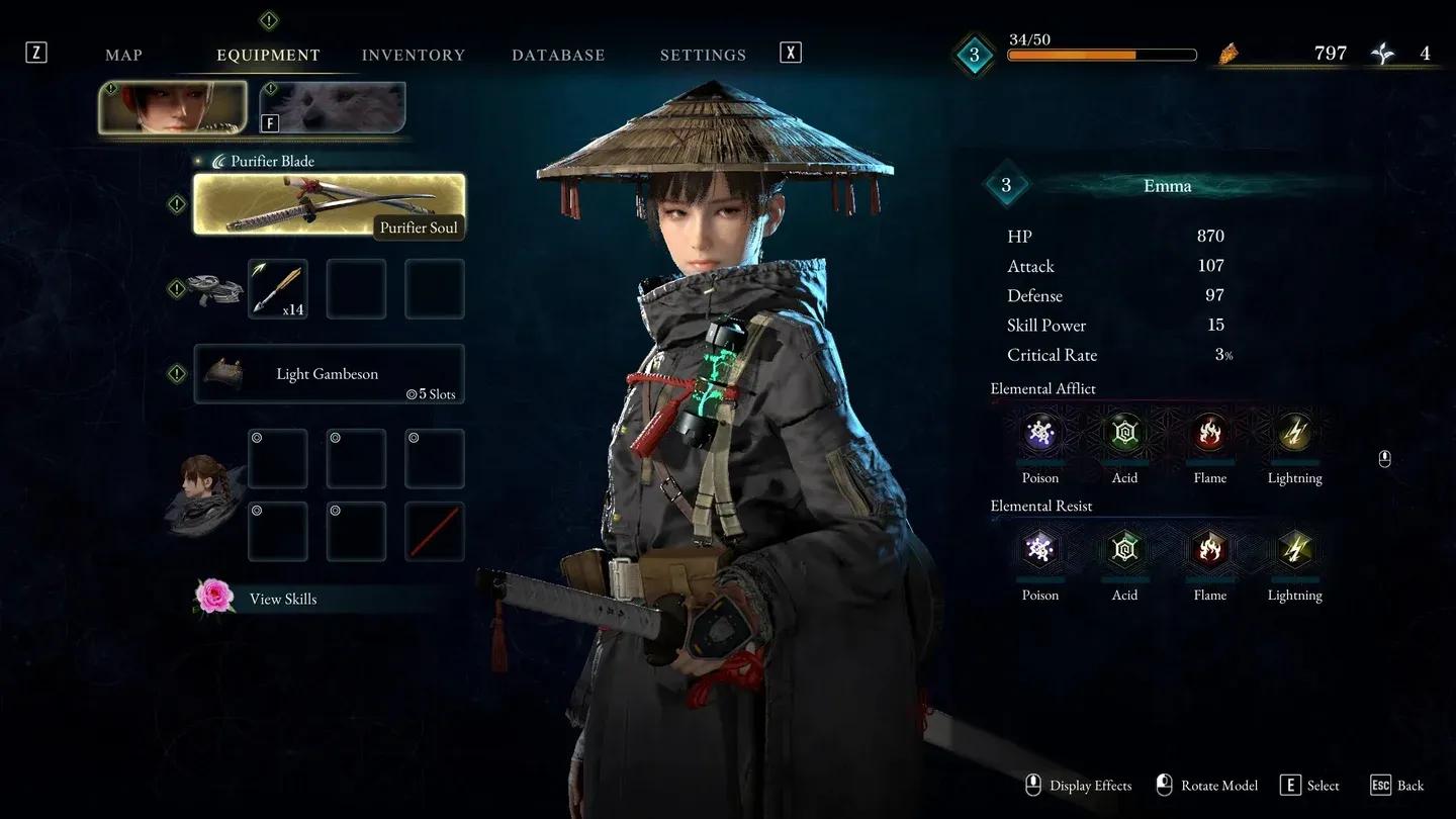 Manage food for both characters