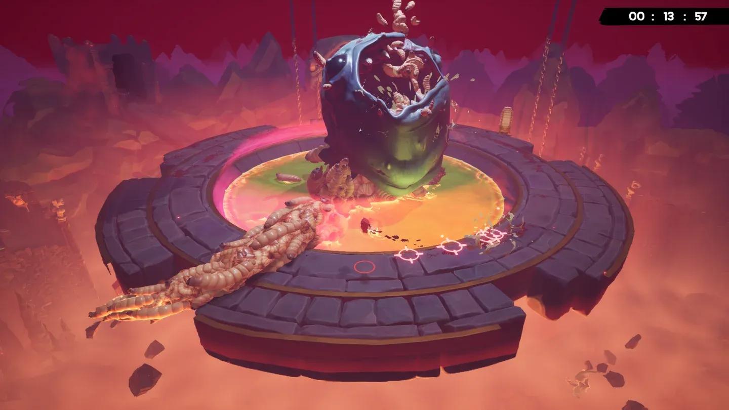 Patrones de suelo de AoE en la fase 1