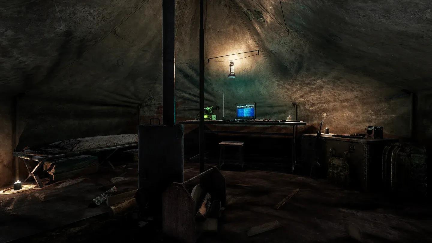 Apartments upper floor containers