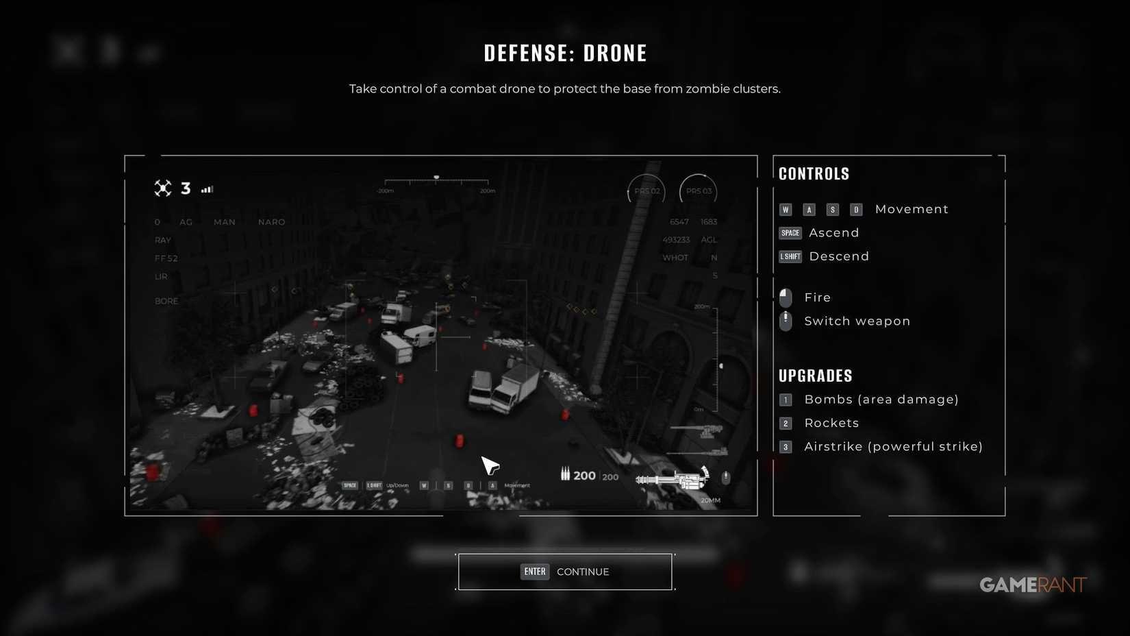 無人機武器升級介面