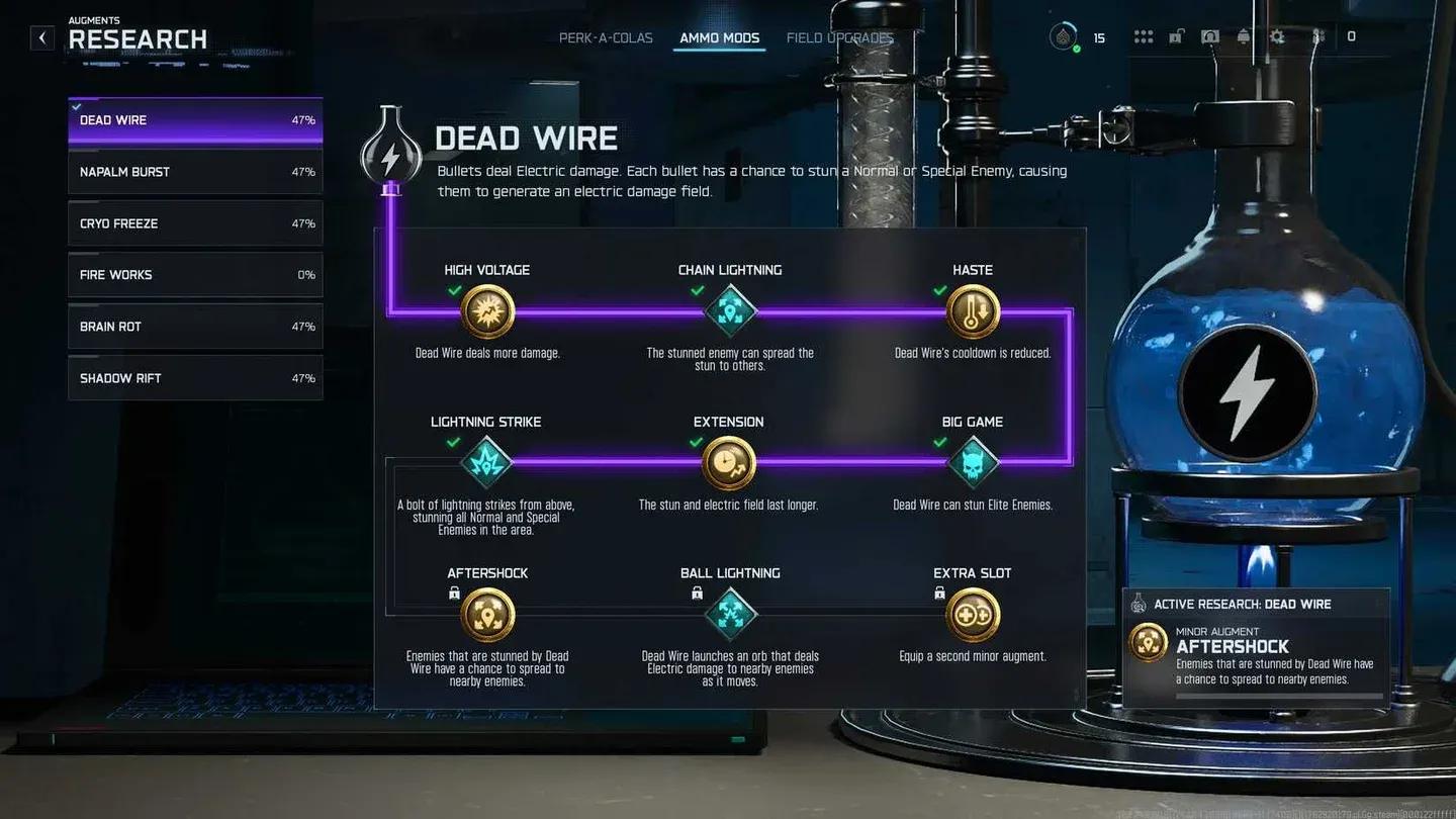 Dead Wire Augment loadout setup