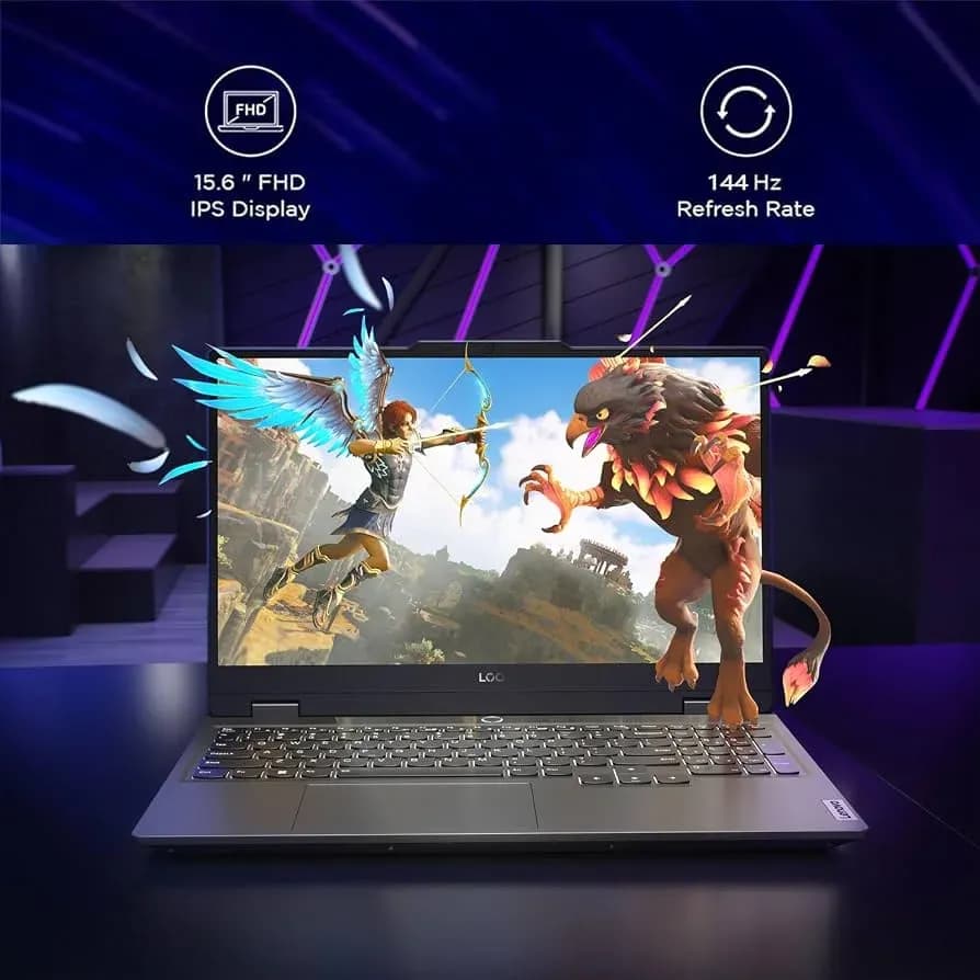 Amazon.com: Lenovo LOQ 15 Gaming Laptop RTX 5060 -Intel Core i7-13650HX Beat AMD Ryzen 9 7940HS -15.6 FHD Display- 64GB RAM -4TB SSD -Backlit Keyboard -MUX Switch -Windows 11 -FHD Webcam -2025