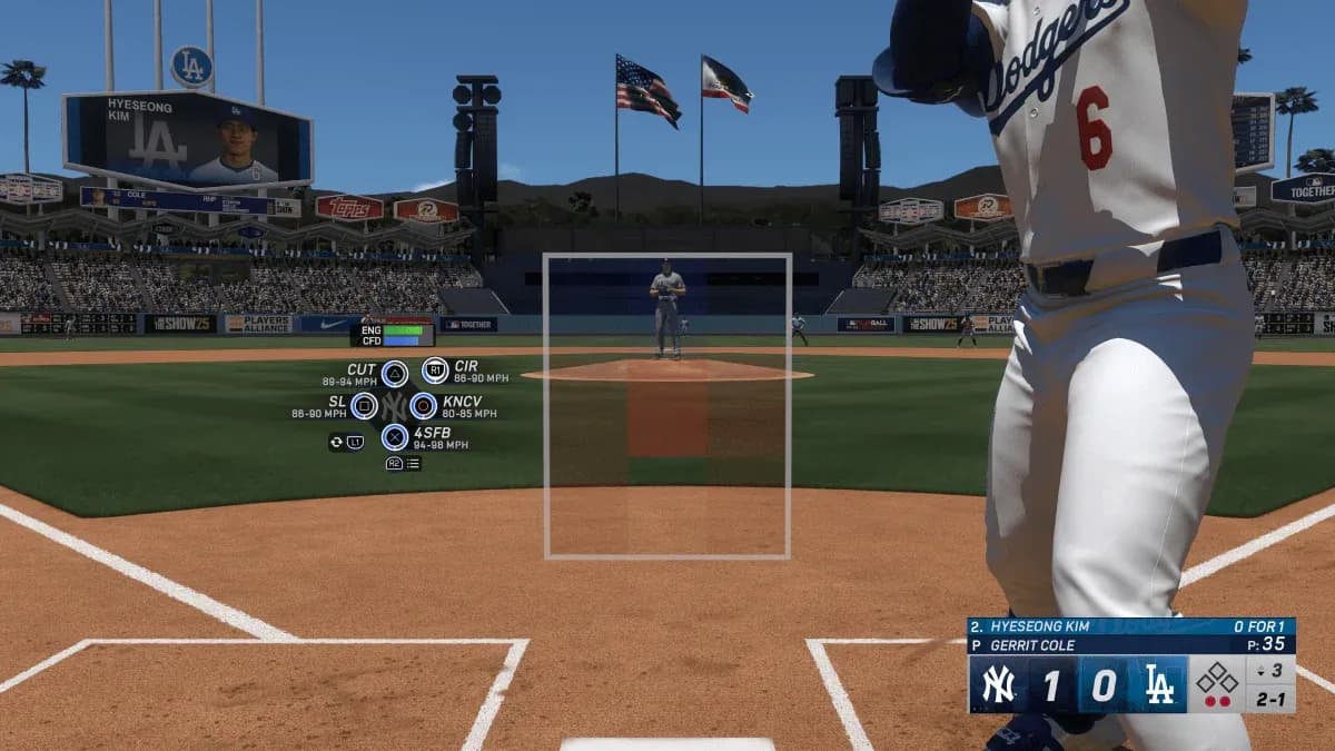 High fielding camera angle