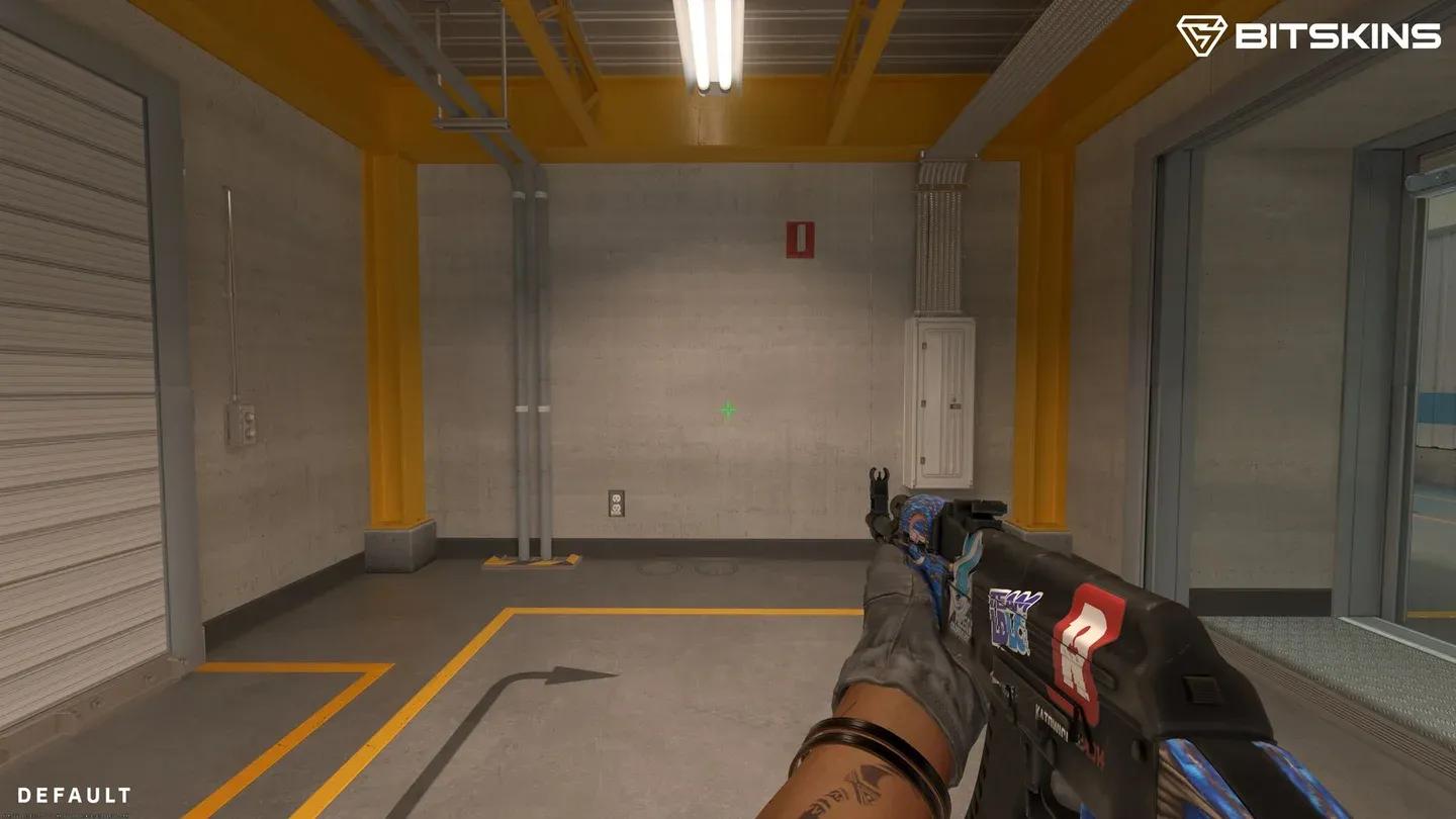 Dot crosshair style comparison
