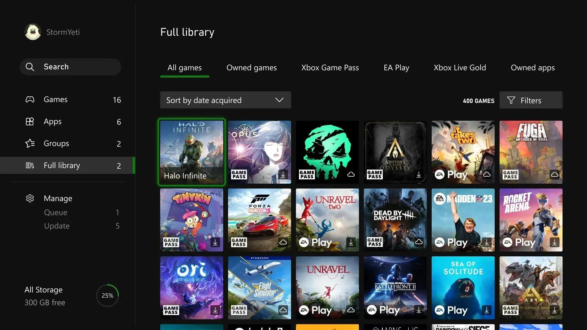 Xbox Gets Redesigned Library View for ...