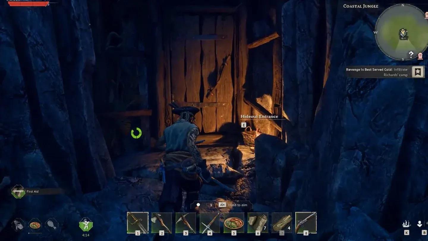 Use Black Marks to enter