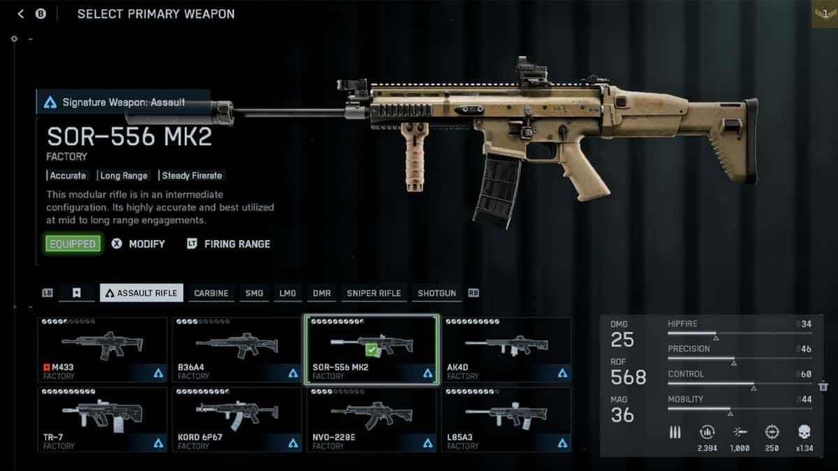 Best SOR-556 Mk2 loadout in Battlefield ...