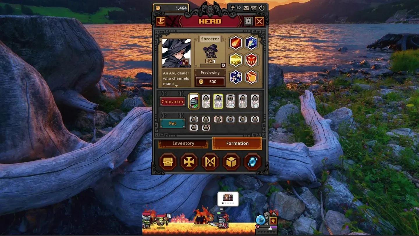 Pet passive slots in Formation