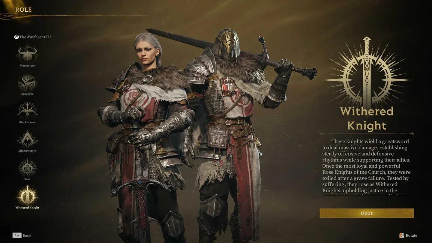 Core talent chain for solo