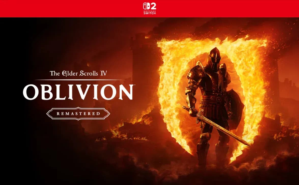 The Elder Scrolls 4: Oblivion reveals Nintendo Switch 2 physical release  with full game on cartridge [update: release date]